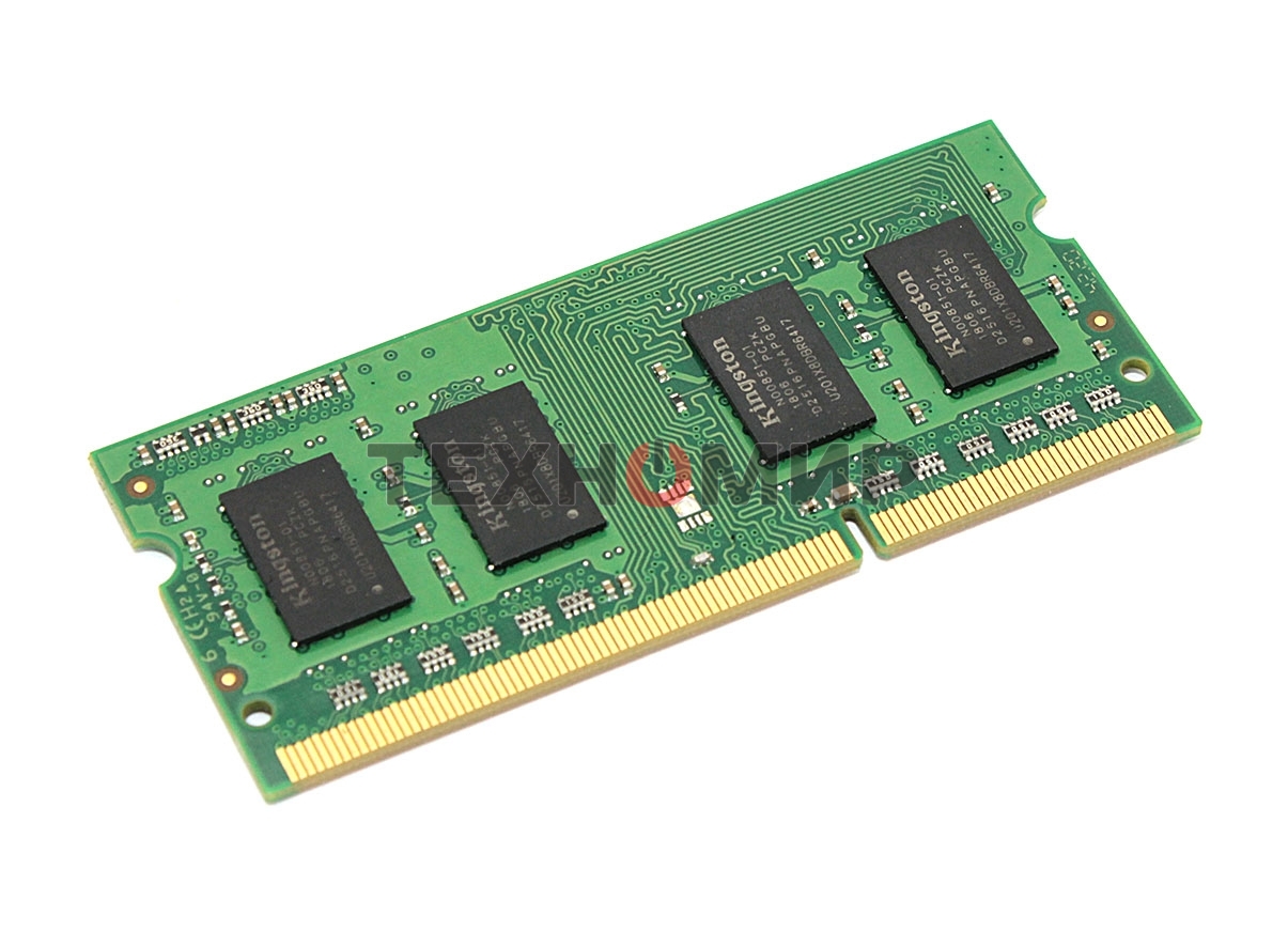 Оперативная память Kingston ValueRAM, DDR3L, 4Gb (1x4 Gb), 1600 MHz, CL11, SO-DIMM