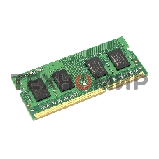 Оперативная память Kingston ValueRAM, DDR3L, 4Gb (1x4 Gb), 1600 MHz, CL11, SO-DIMM