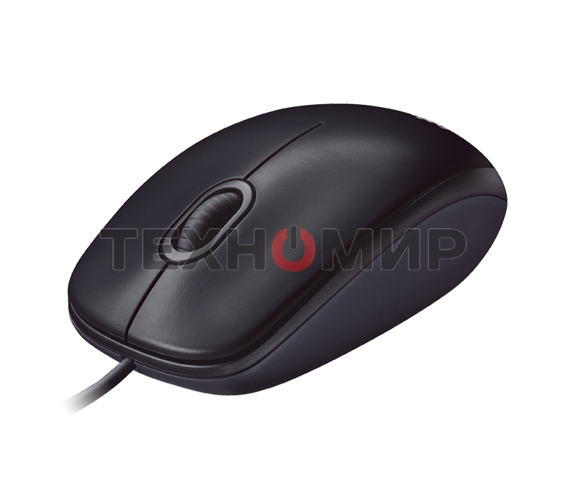 Мышь проводная Logitech M90 черный/серый, 1000 dpi, USB, кнопки - 3