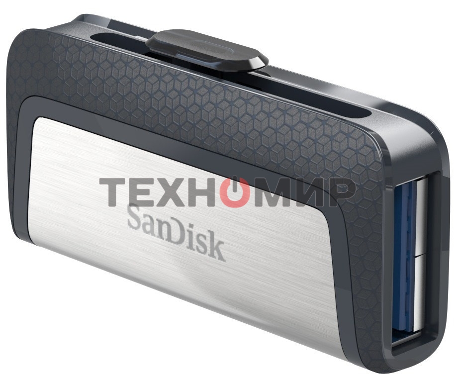 Флешка USB 256Gb SanDisk Ultra Dual, USB 3.0 - USB Type-C