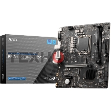 Материнская плата MSI PRO H610M-G DDR4, LGA 1700, Intel H610, 2xDDR4, 4xSATA, 1xM.2, 1xPCIe 4.0 x16, 1xPCIe 3.0 x1, 1xHDMI, 1xDP, 1xVGA, 1xRJ45 1Gb, 2xUSB-A 3.2 Gen 1, 4xUSB-A 2.0, 3x3.5мм, 7.1, mATX