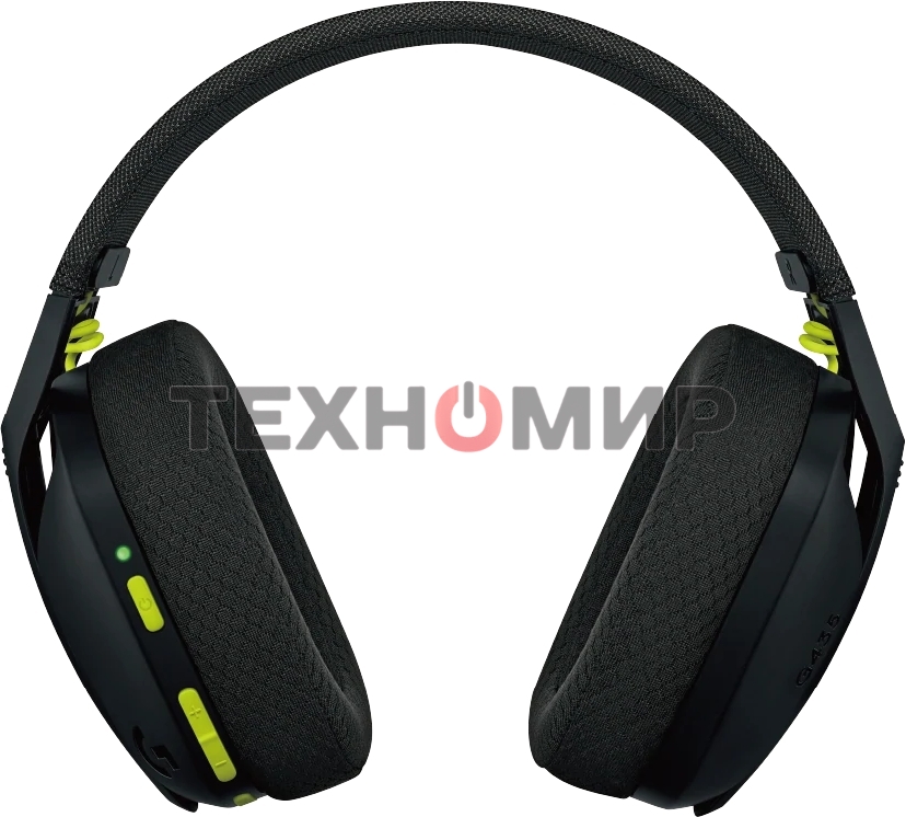 Гарнитура беспроводная Logitech Headset G435 LIGHTSPEED Wireless Gaming черный- Retail