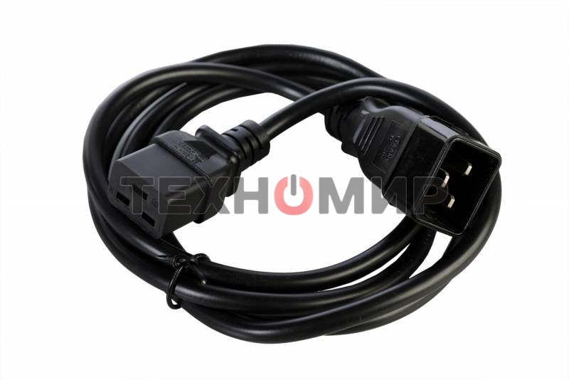 Шнур питания ЦМО С19-С20 R-16-Cord-C19-C20-1.8 (упак.:1шт) 1,8м