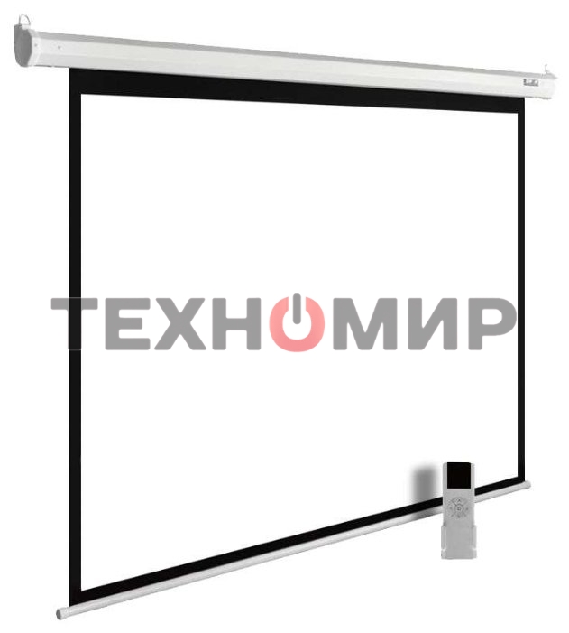 Экран Cactus 180x240см MotoExpert CS-PSME-240x180-WT 4:3 настенно-потолочный рулонный белый (моторизованный привод)