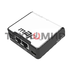 Беспроводной маршрутизатор MikroTik RBmAP2nD 802.11n 300Mbps 2.4 ГГц -1xLAN PoE белый
