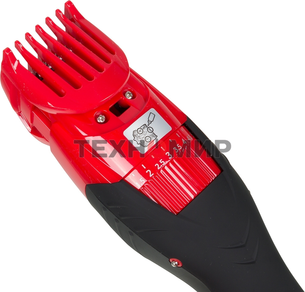 Машинка для стрижки Panasonic ER-GB40 красный (насадок в компл:1шт)