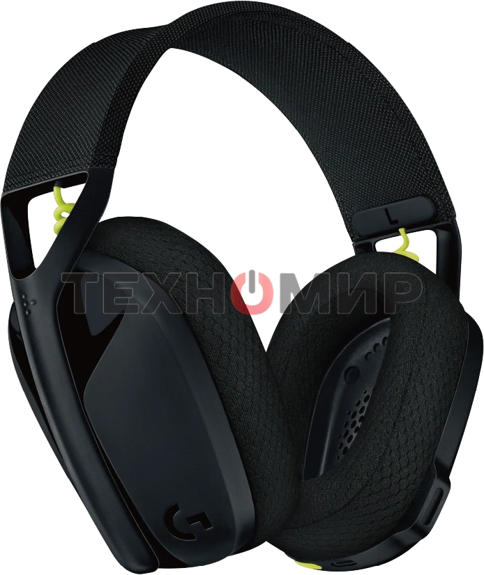 Гарнитура беспроводная Logitech Headset G435 LIGHTSPEED Wireless Gaming черный- Retail