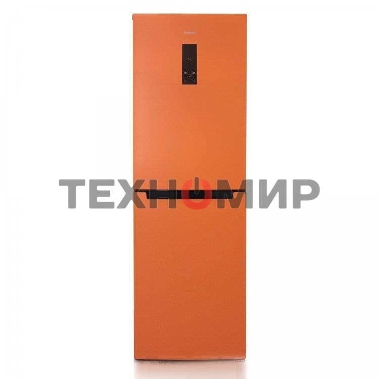 Холодильник Бирюса Б-T940NF оранжевый двухкамерный 210/130 л морозилка снизу, No Frost