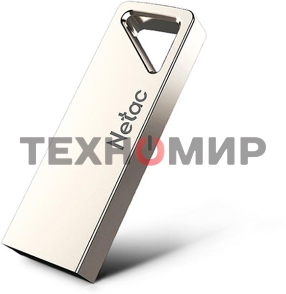 Флешка USB Netac U326 (NT03U326N-016G-20PN), 16Gb, USB 2.0, R/W 50/15, серебристый