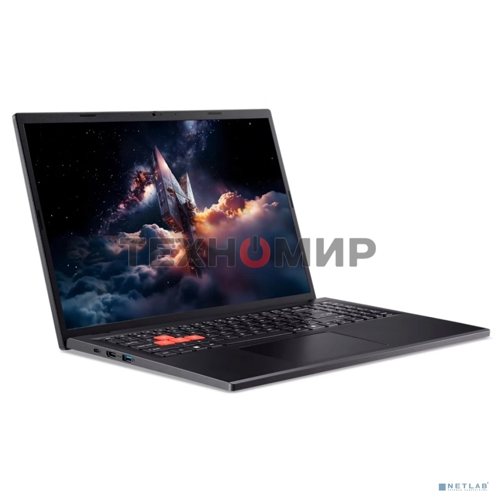 Ноутбук Acer Nitro Lite 16 NL16-71G-51L6 Core i5 13420H 16Gb SSD512Gb NVIDIA GeForce RTX4050 6Gb 16