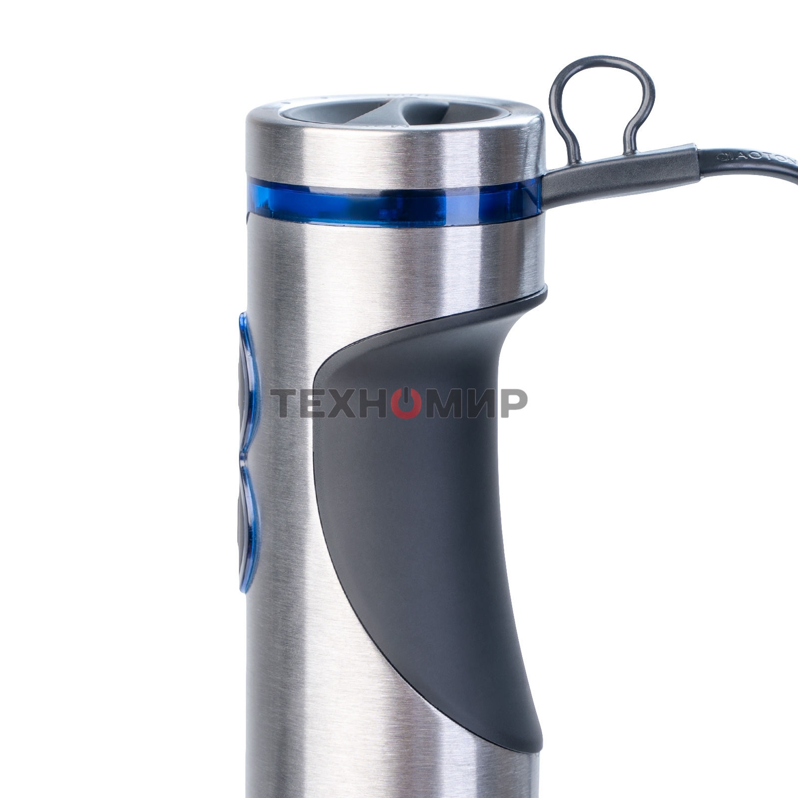 Блендер погружной Galaxy Line GL 2128, серебристый с черным, 800 Вт