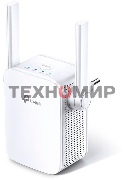 Двухдиапазонный усилитель беспроводного сигнала TP-Link (ретранслятор), 867 Мбит/с на 5 ГГц + 300 Мбит/с на 2,4 ГГц (SOHO RE305) поставляется без кабеля RJ-45