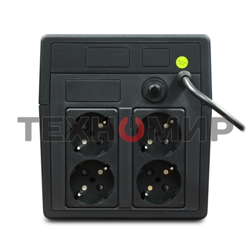 Источник бесперебойного питания Powerman Back Pro ИБП 1050/UPS Line-interactive 600W/1050VA (530183)