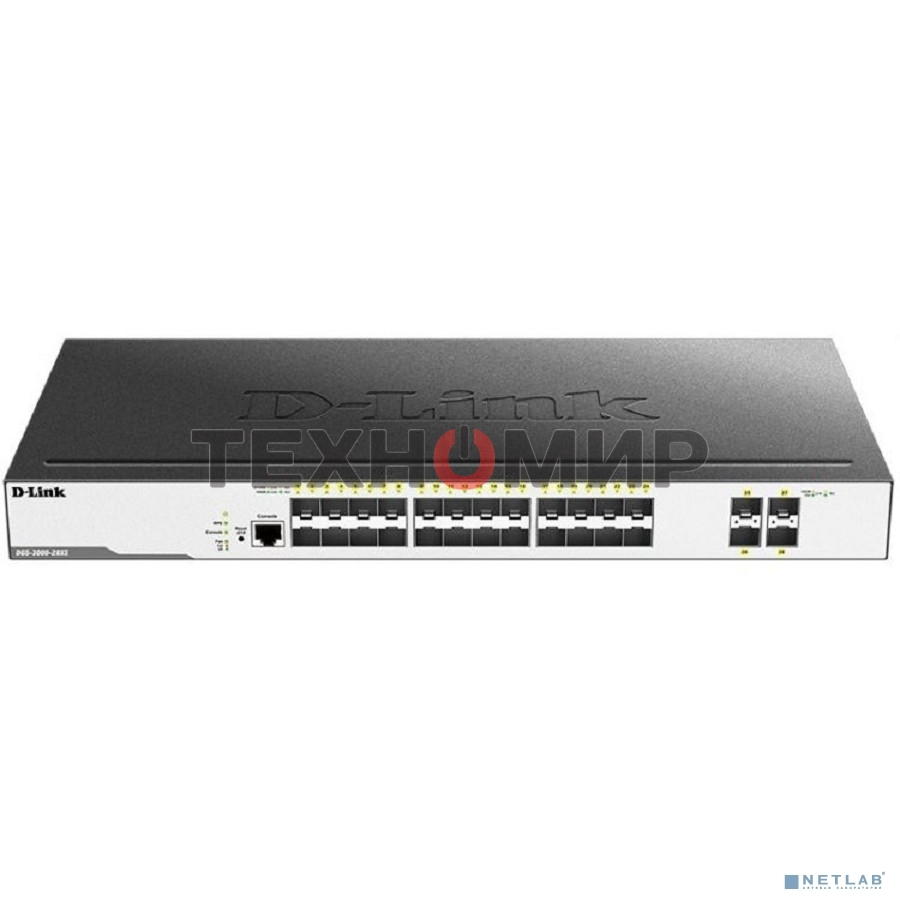 Коммутатор D-Link DGS-3000-28XS/B1A 