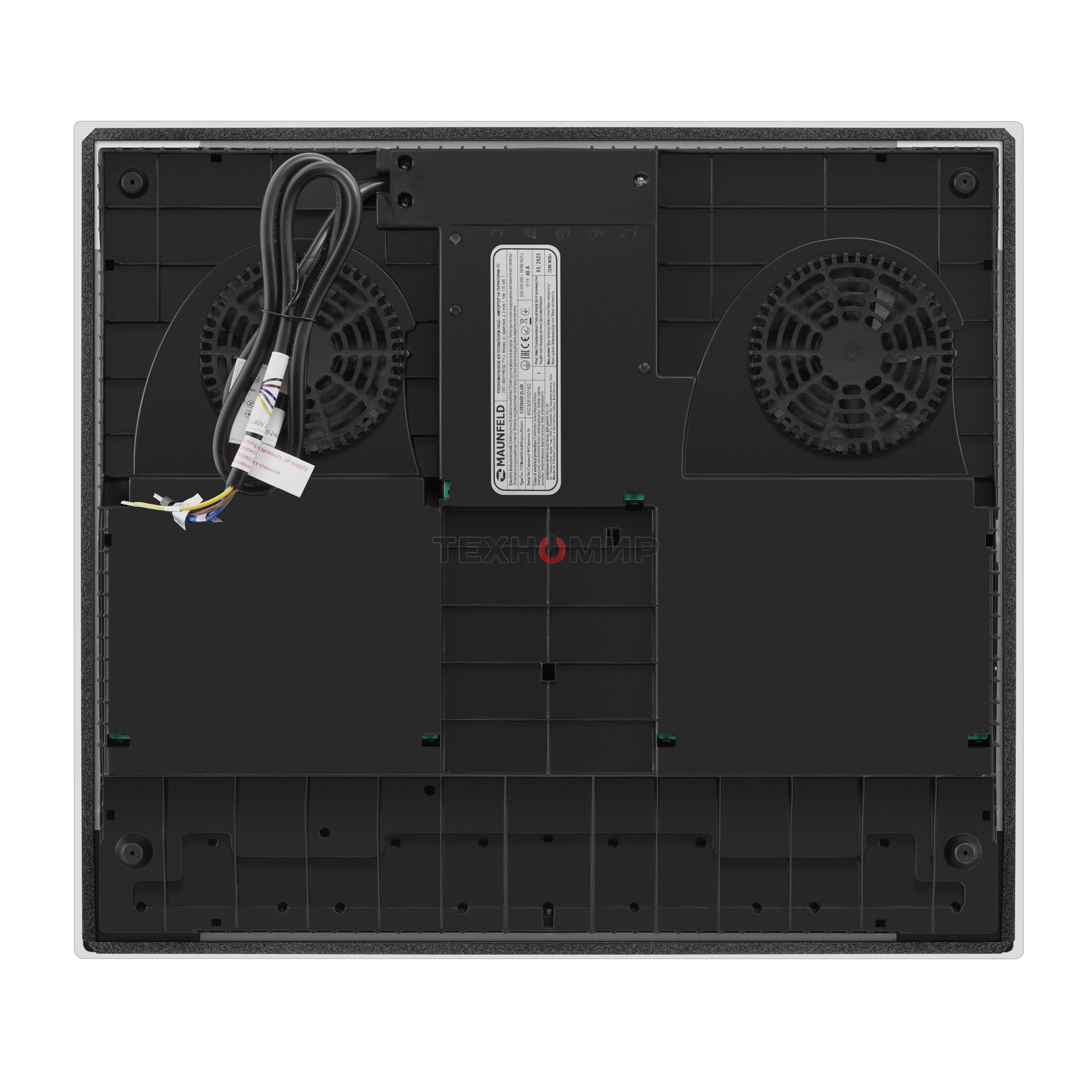 Индукционная варочная панель Maunfeld CVI594SF2LGR Inverter