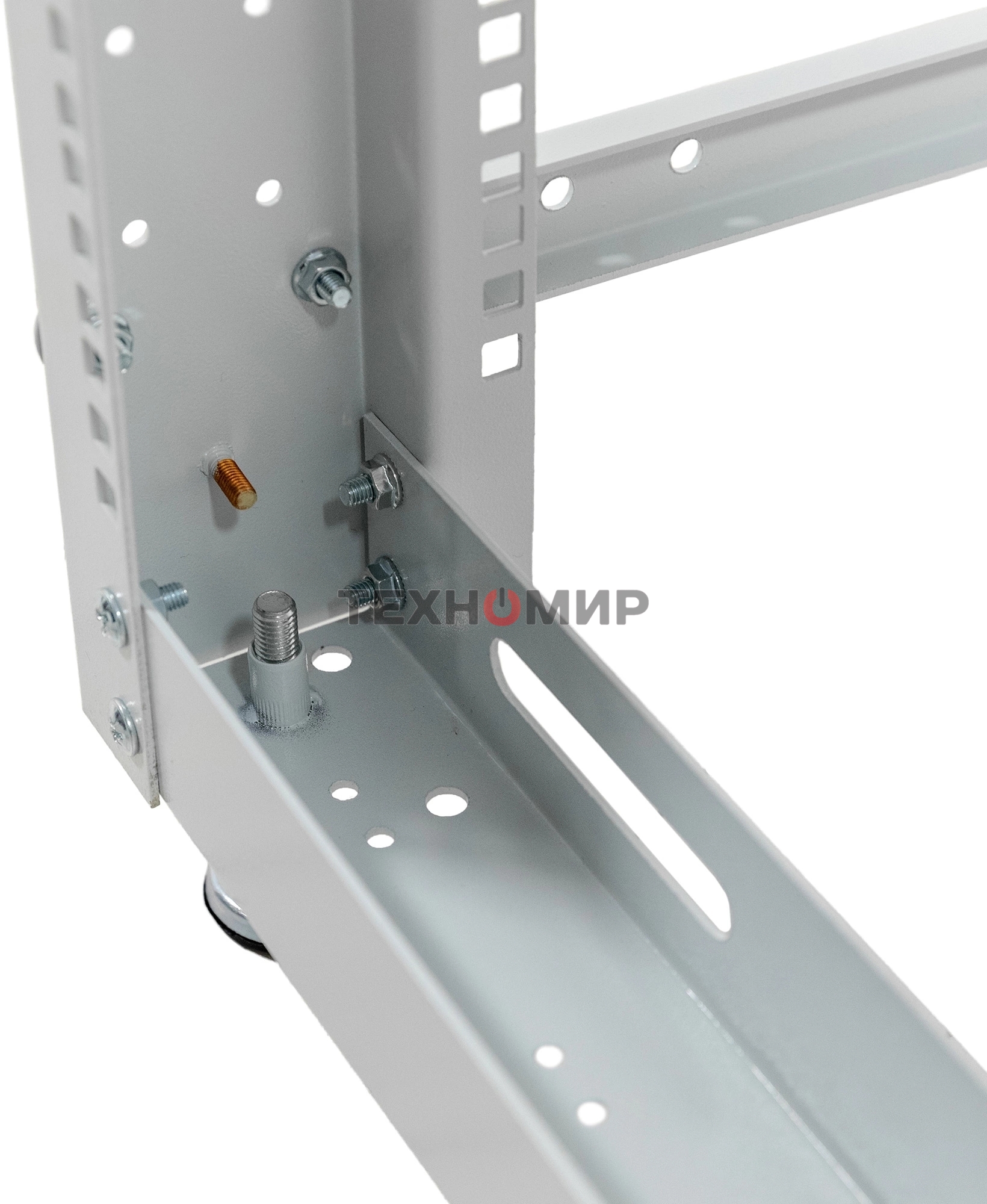 Стойка двухрамная NTSS NTSS-2POR24U/600-1000 24U 550 мм x 1000 мм 600 кг серый