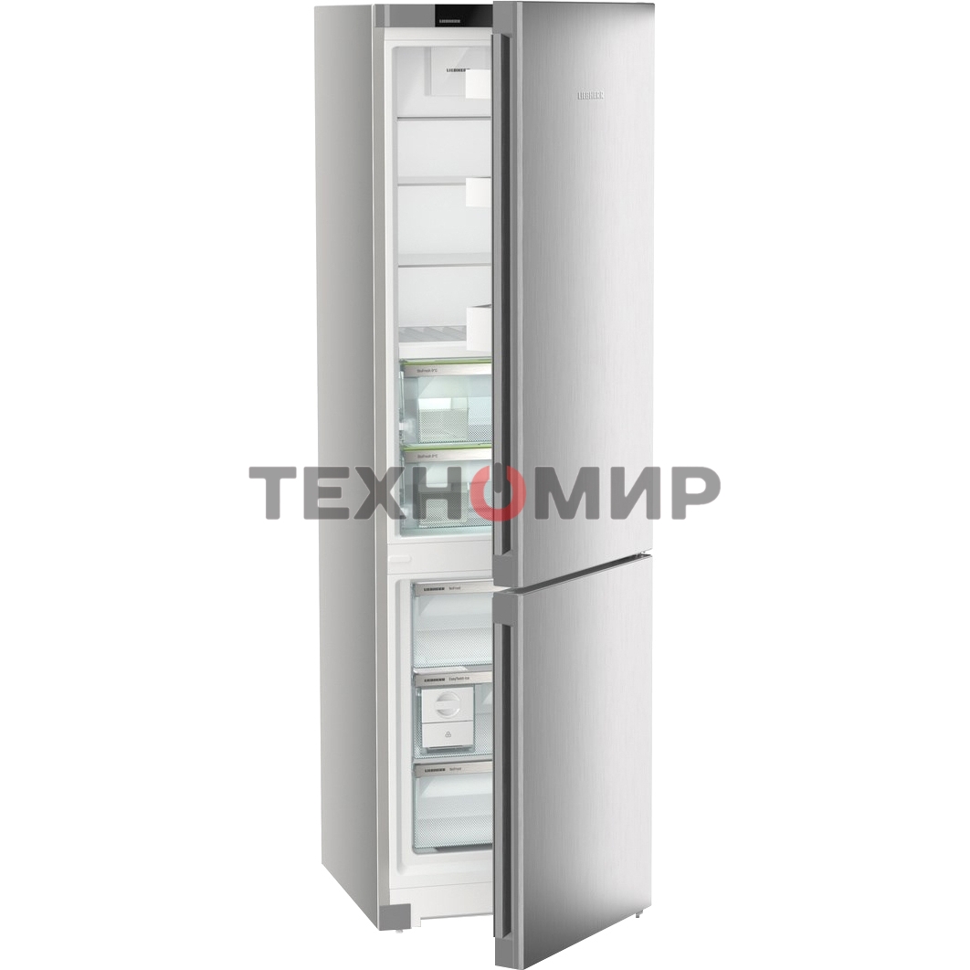 Холодильник Liebherr CBNsfc 57vi-22 001 серебристый двухкамерный 255/94л морозилка снизу, No Frost