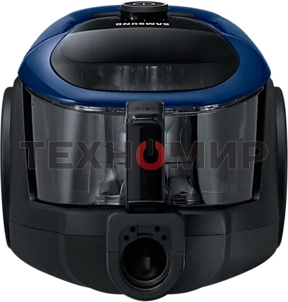 Пылесос Samsung SC18M3120VB синий, 380/1800 Вт, уборка сухая, пылесборник контейнер 2 л