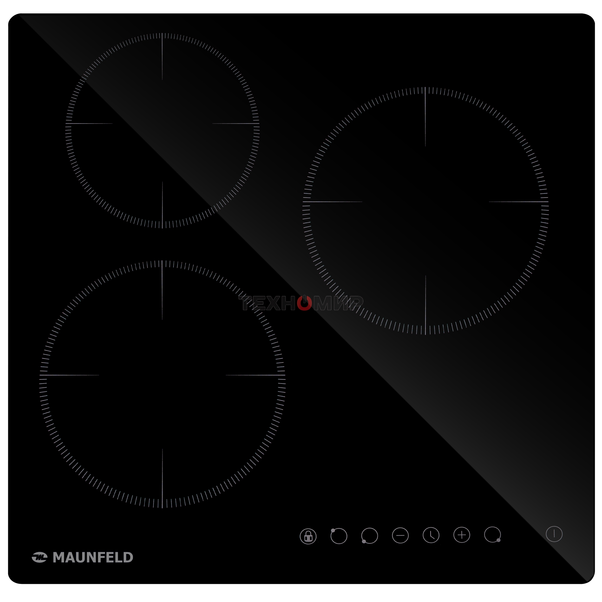 Электрическая варочная панель Maunfeld AVCE453BK