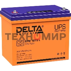 Батарея для ИБП Delta DTM 1275 L (12V, 75Ah)