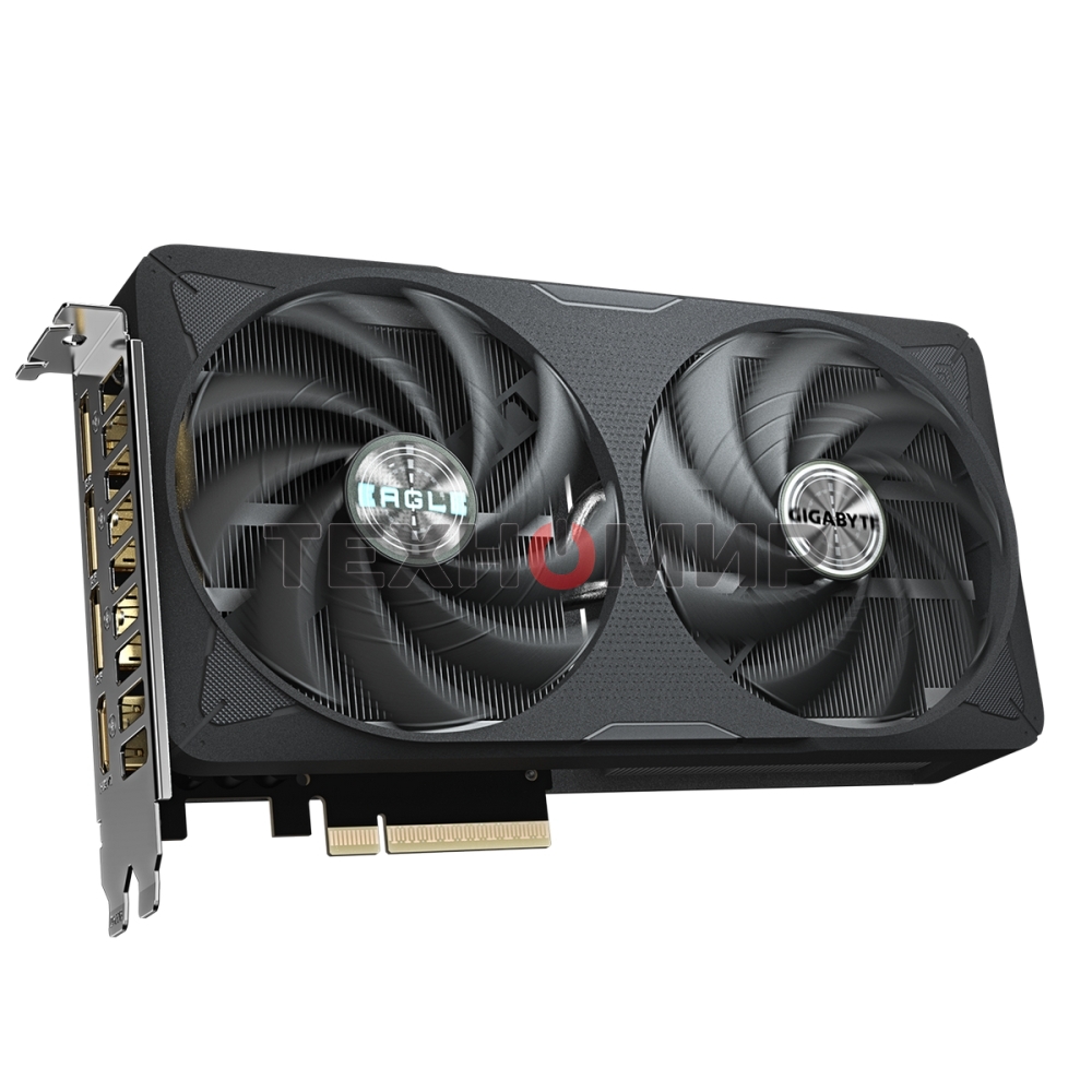 Видеокарта Gigabyte GeForce RTX 5060 Ti Eagle OC, NVIDIA RTX 5060 Ti, 8 ГБ GDDR7, 128 бит, PCI-e 5.0, 1xHDMI, 3xDP, 2617 МГц