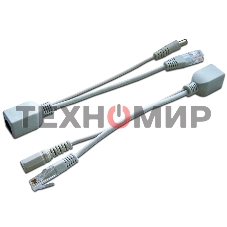 Пассивный комплект POE (PSE+PD), разъем питания 2.1 мм