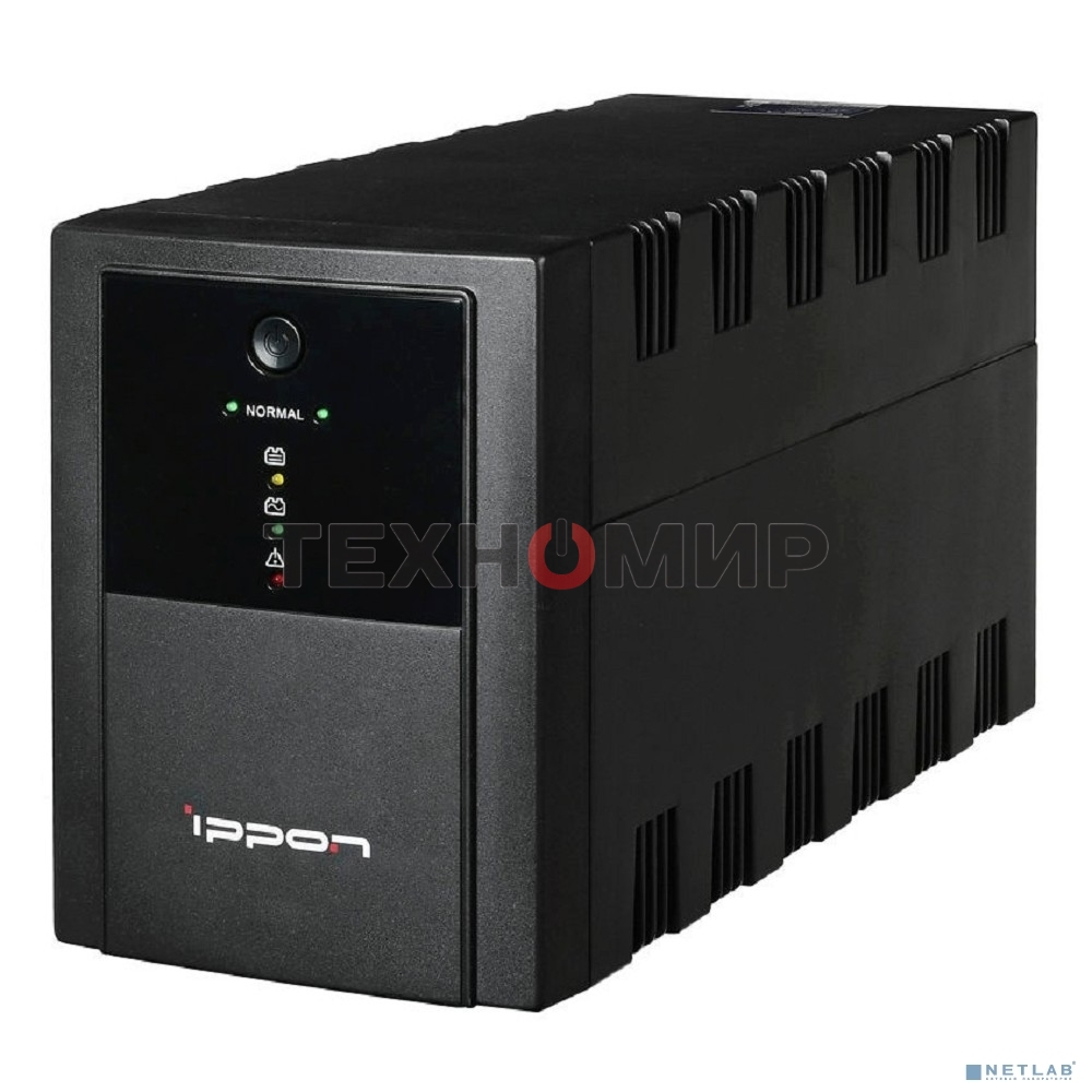 Источник бесперебойного питания Ippon Back Basic 1500 Euro 900Вт 1500ВА черный