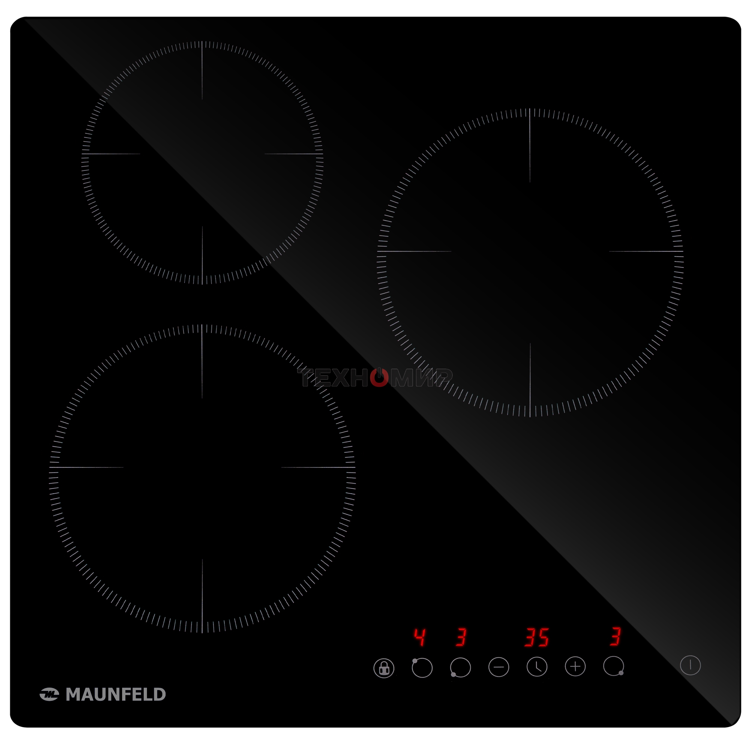 Электрическая варочная панель Maunfeld AVCE453BK