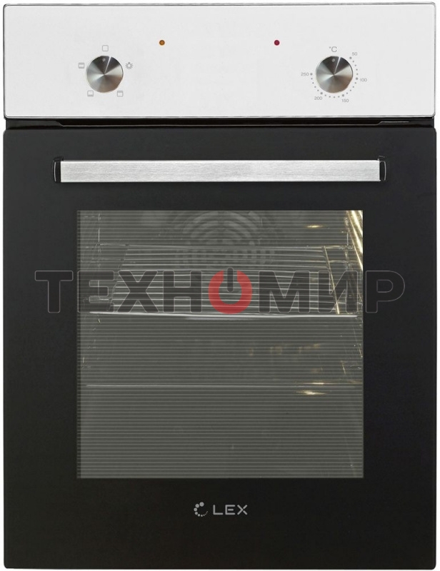 Духовой шкаф электрический LEX EDM 4540 IX нержавеющая сталь/черный, встраиваемый