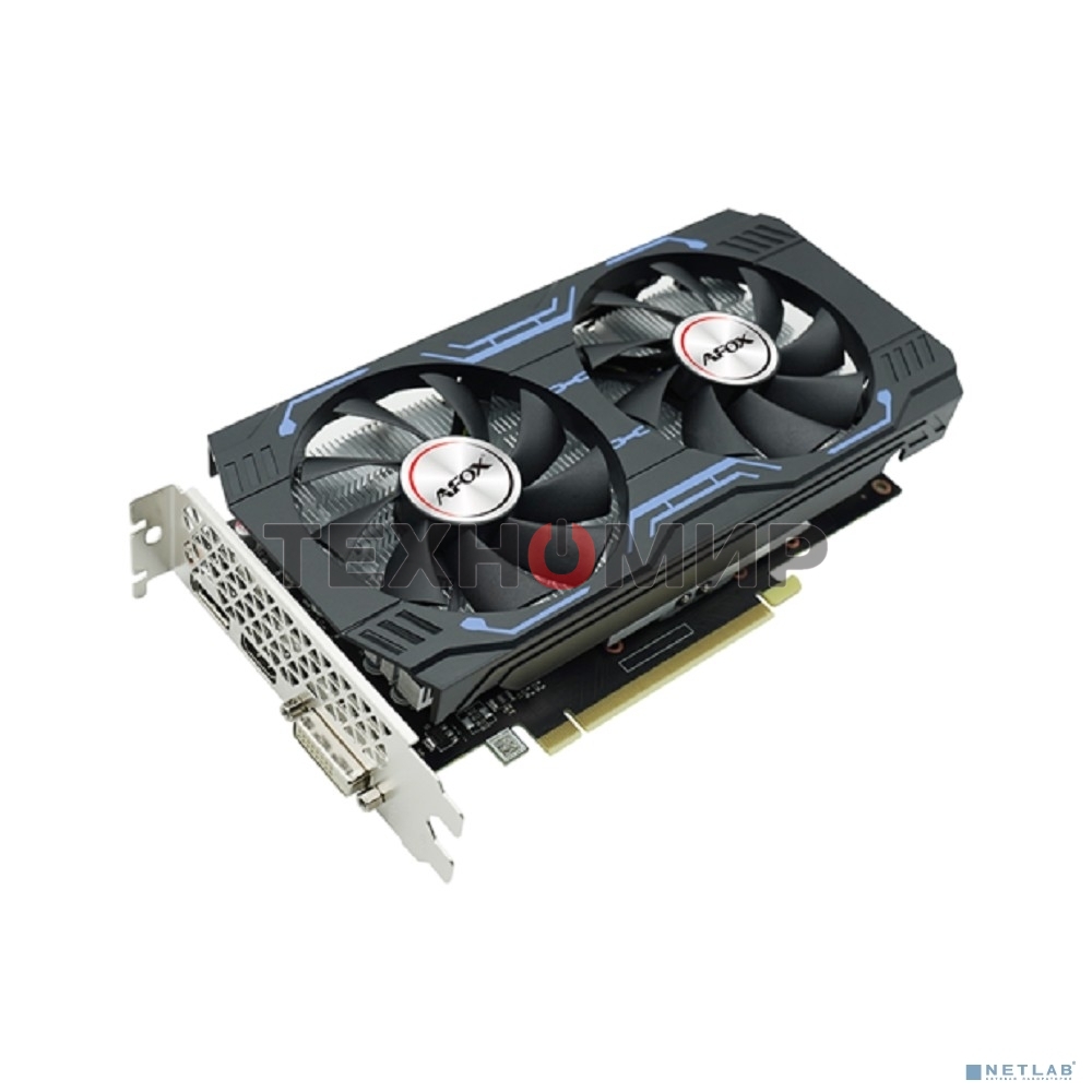 Видеокарта Afox GTX1660Ti 6Gb GDDR6 192-Bit DP DVI HDMI DUAL FAN RTL
