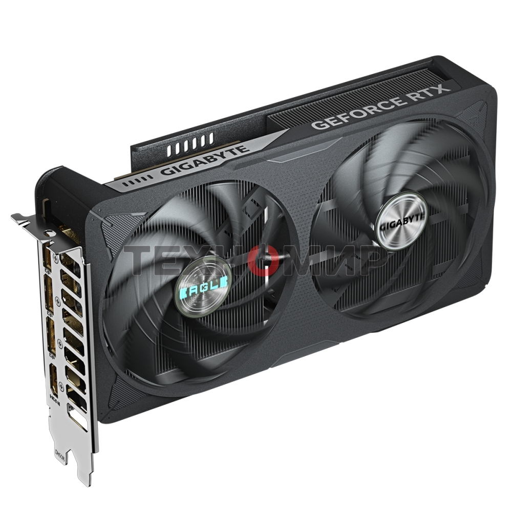 Видеокарта Gigabyte GeForce RTX 5060 Ti Eagle OC, NVIDIA RTX 5060 Ti, 8 ГБ GDDR7, 128 бит, PCI-e 5.0, 1xHDMI, 3xDP, 2617 МГц