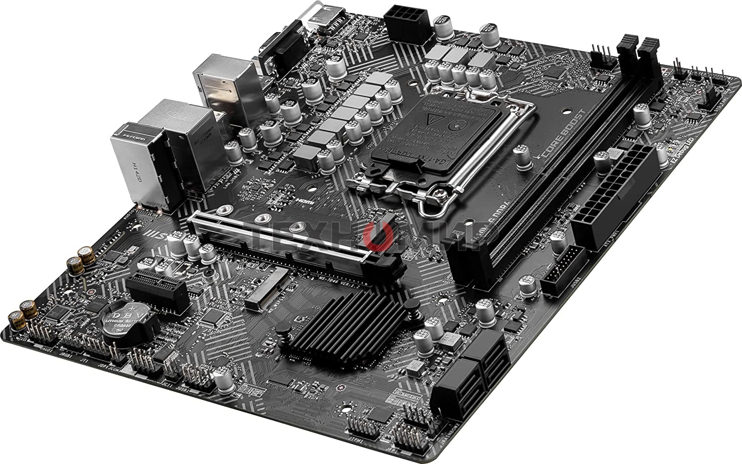 Материнская плата MSI PRO H610M-G DDR4, LGA 1700, Intel H610, 2xDDR4, 4xSATA, 1xM.2, 1xPCIe 4.0 x16, 1xPCIe 3.0 x1, 1xHDMI, 1xDP, 1xVGA, 1xRJ45 1Gb, 2xUSB-A 3.2 Gen 1, 4xUSB-A 2.0, 3x3.5мм, 7.1, mATX