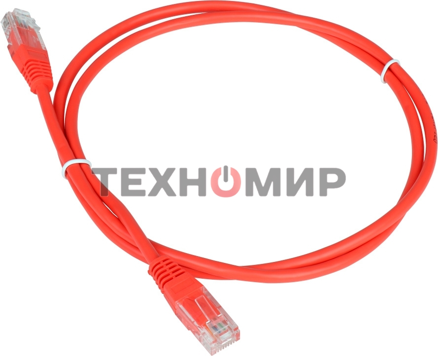 Патч-корд LANMASTER TWT UTP cat.5e, с заливными колпачками, 20.0 м, оранжевый