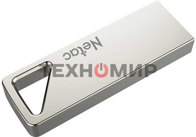 Флешка USB Netac U326 (NT03U326N-004G-20PN), 4Gb, USB 2.0, R/W 50/15, серебристый