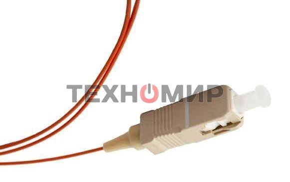 Пигтейл LANMASTER LC/PC, многомодовый OM4, 1.5 м