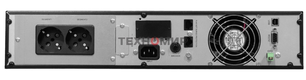 Источник бесперебойного питания БАСТИОН SKAT-UPS 1500 RACK+3x9Ah (Код товара: 488)/Производство РФ/МПТ