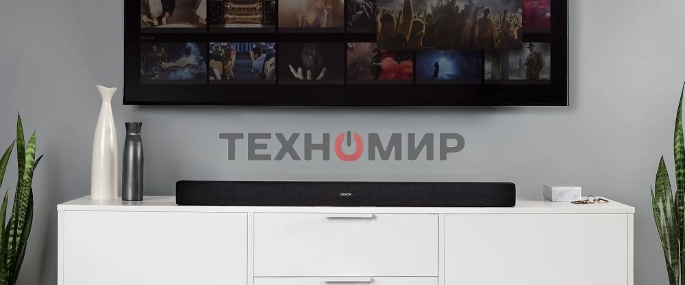 Саундбар Denon DHTS216BKE2 2.1 120Вт черный