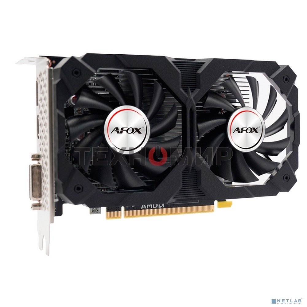 Видеокарта Afox RX550 4Gb GDDR5 128bit DVI DP HDMI 2FAN RTL