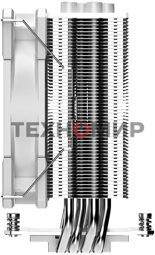 Кулер ID-COOLING SE-224-XTS ARGb белый 120мм алюминий/медь 1500rpm 29db 4-pin 220W 151мм