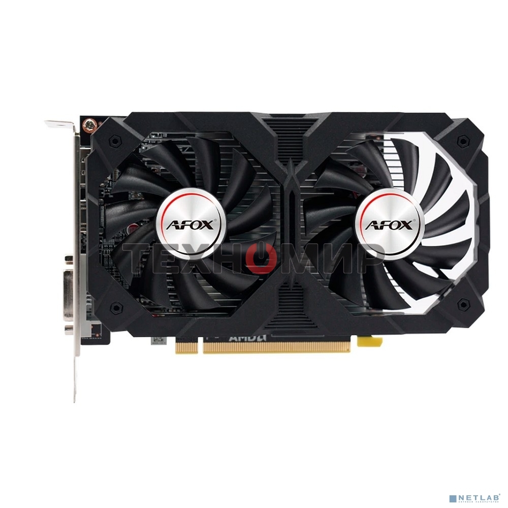 Видеокарта Afox RX550 4Gb GDDR5 128bit DVI DP HDMI 2FAN RTL