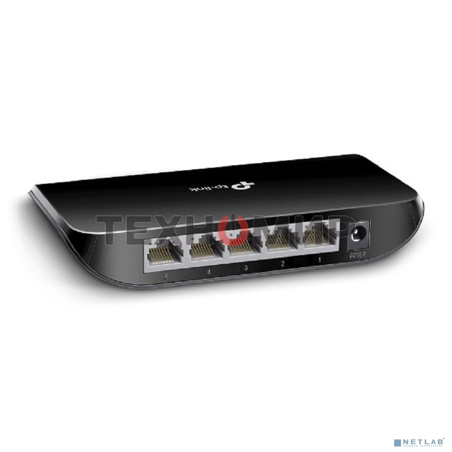 Коммутатор TP-Link SMB TL-SG1005D Коммутатор 5-port Gigabit Switch, plastic case