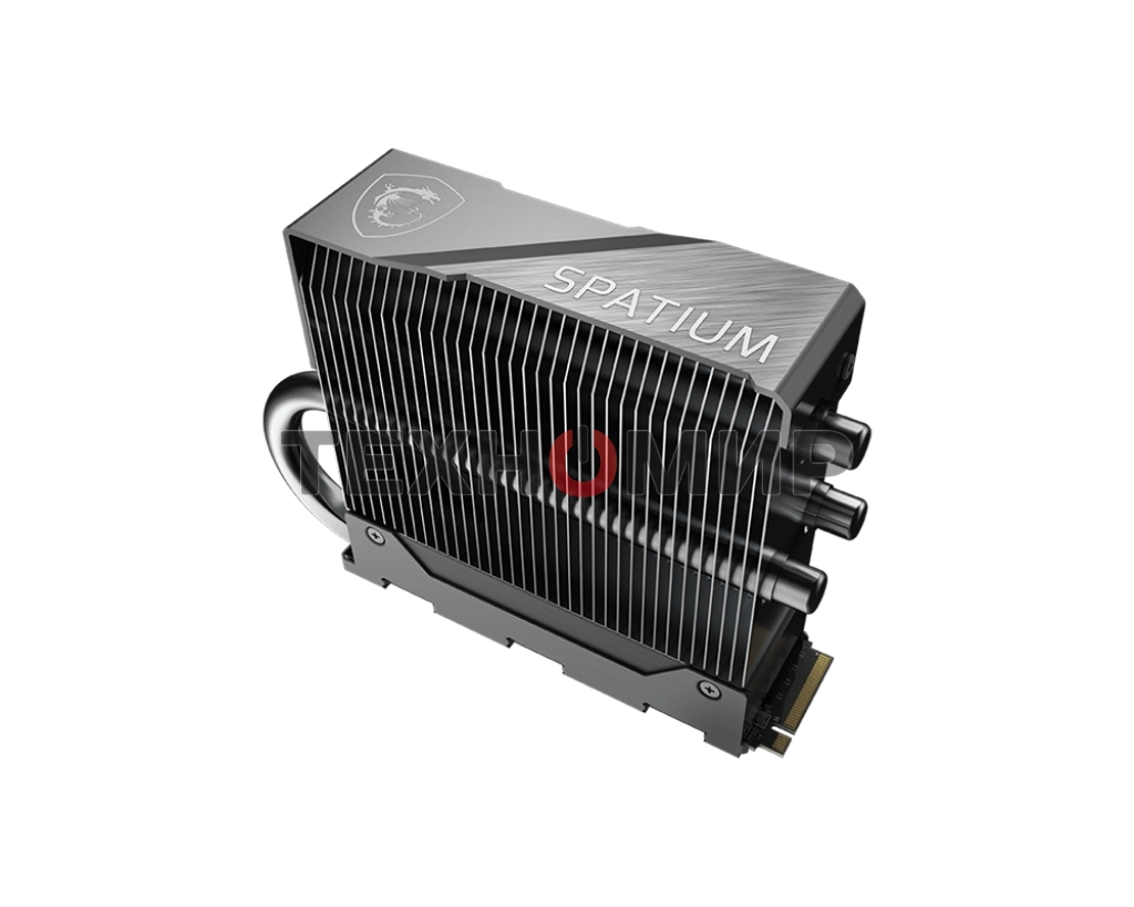 Накопитель SSD MSI 4Tb SPATIUM M580 FROZR,M.2(22x80мм), NVMe, PCIe 5.0 x4, 3D TLC, R/W 14100/12600, IOPs -/-, DRAM buffer 8192, TbW 3000, DWPD 0.38, with Heat Spreader (5 лет)