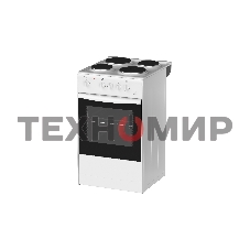 Плита электрическая Darina S EM 341 404 W белый/черный, конфорок 4 шт, духовка 50 л, 50 см x 85 см x 56 см