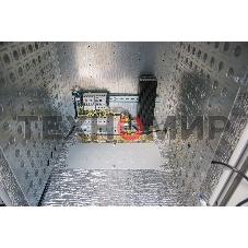 Шкаф уличный всепогодный настенный укомплектованный 15U (Ш600 Г500), комплектация T1-IP54 (ШТВ-Н-15.6.5-4ААА-Т1)