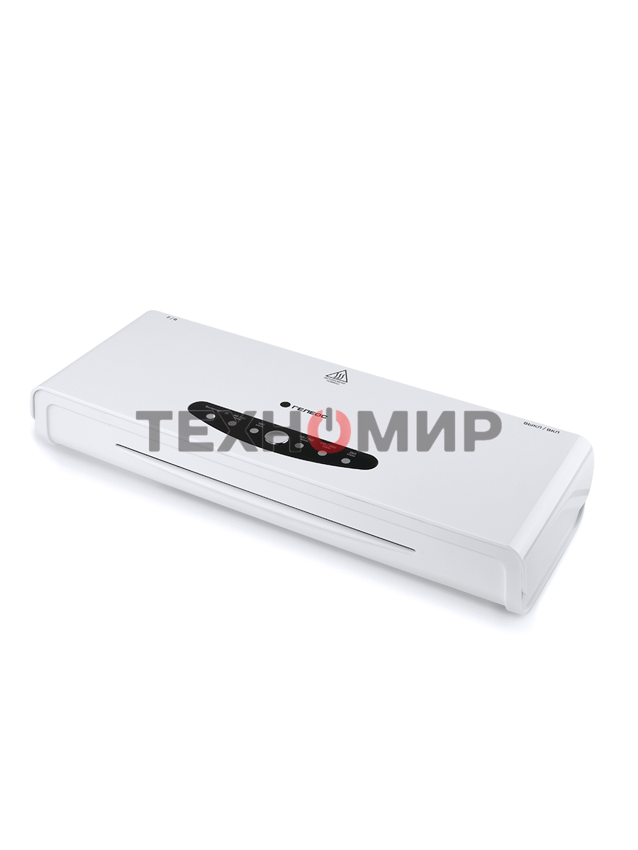 Ламинатор Гелеос ЛМА44В белый/черный A4 (60-250мкм) 30 см/мин (4 вал.) хол.лам. лам.фото реверс