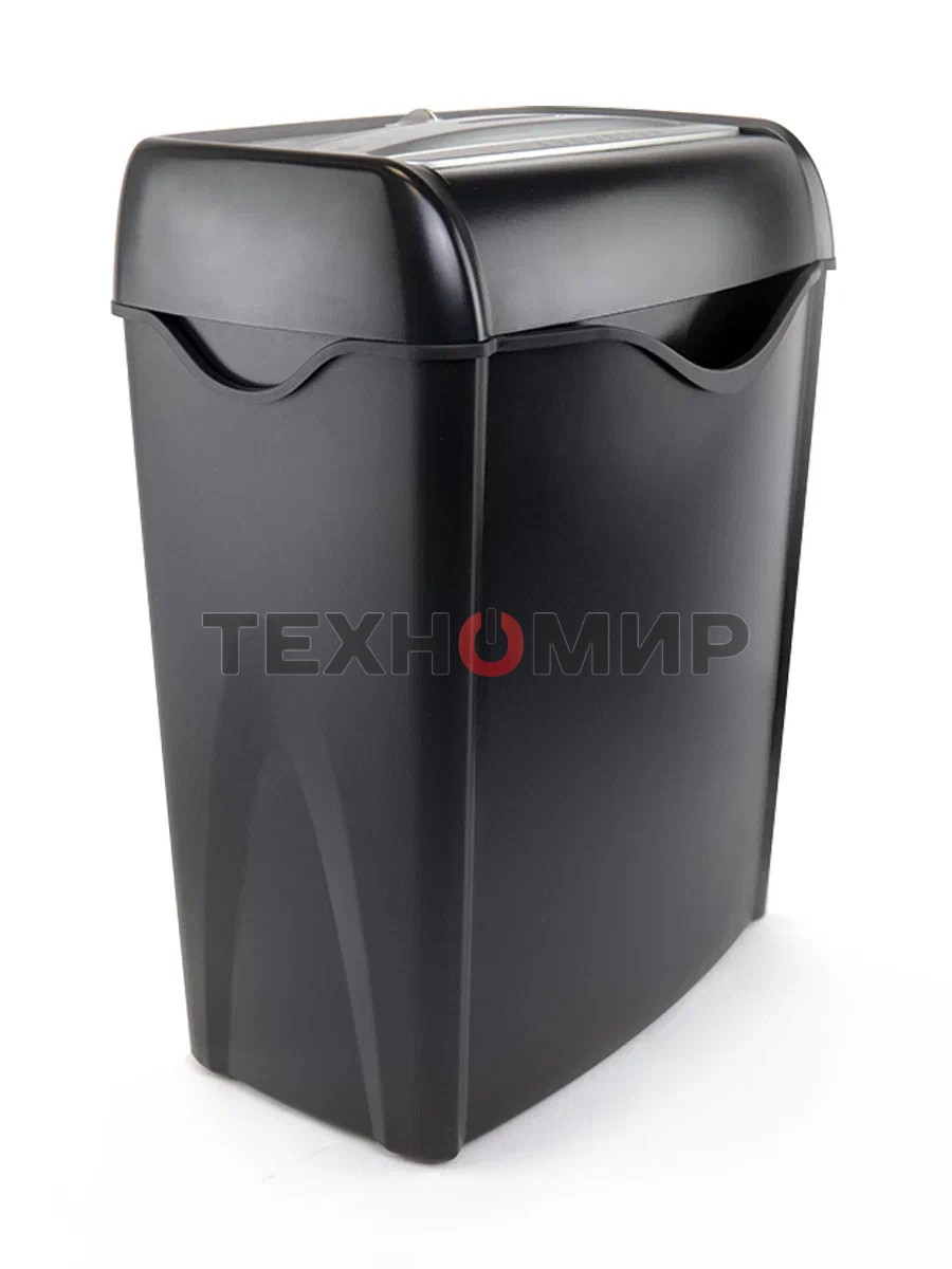 Шредер Heleos УД15-2 черный/серебристый (секр.Р-2) ленты 12лист. 15лтр. скобы пл.карты