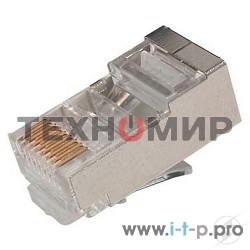 Разъем RJ-45 Rexant (8P8C) под витую пару, FTP, cat.5e