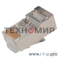 Разъем RJ-45 Rexant (8P8C) под витую пару, FTP, cat.5e