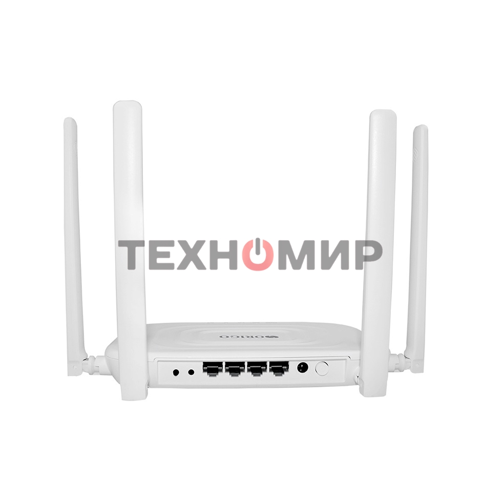 Беспроводной двухдиапазонный маршрутизатор AC1200, 1x100Base-TX WAN, 3x100Base-TX LAN, 4 внешние антенны 5 dBi