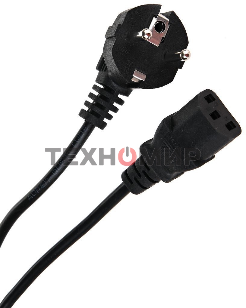 Кабель компьютер-розетка AOpen 1.8м 220V (EURO) VDE 3Gx0,5мм2 QUST ACE021-1.8M